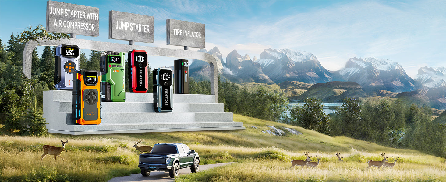 Limited-time flash sale! FEATOU-Jump Starter - Is this the perfect experience you imagined?