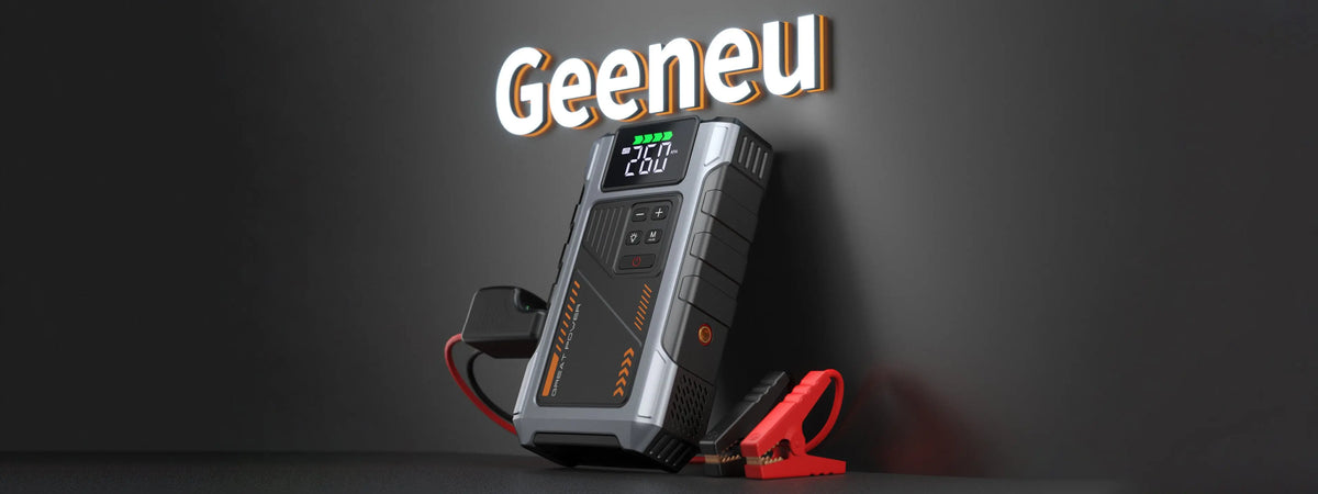Jump Starter with Air Compressor, Limited-time 10% discount geeneu