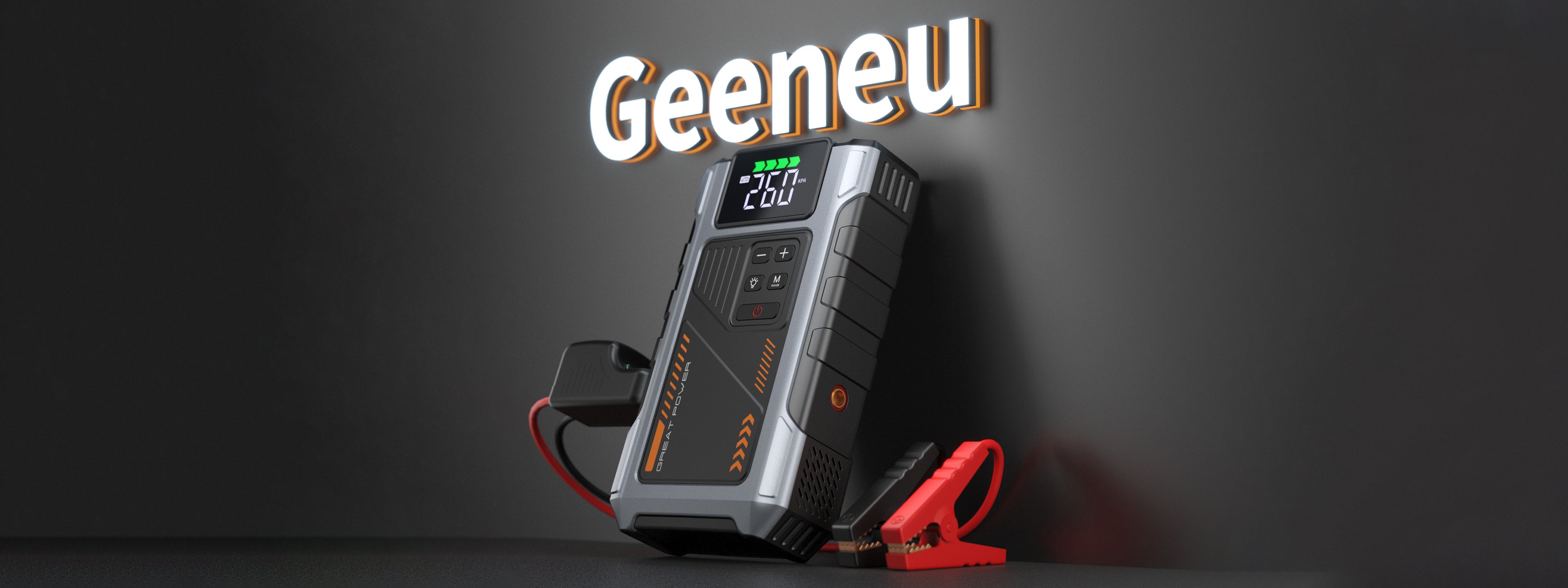Jump Starter with Air Compressor, Limited-time 10% discount