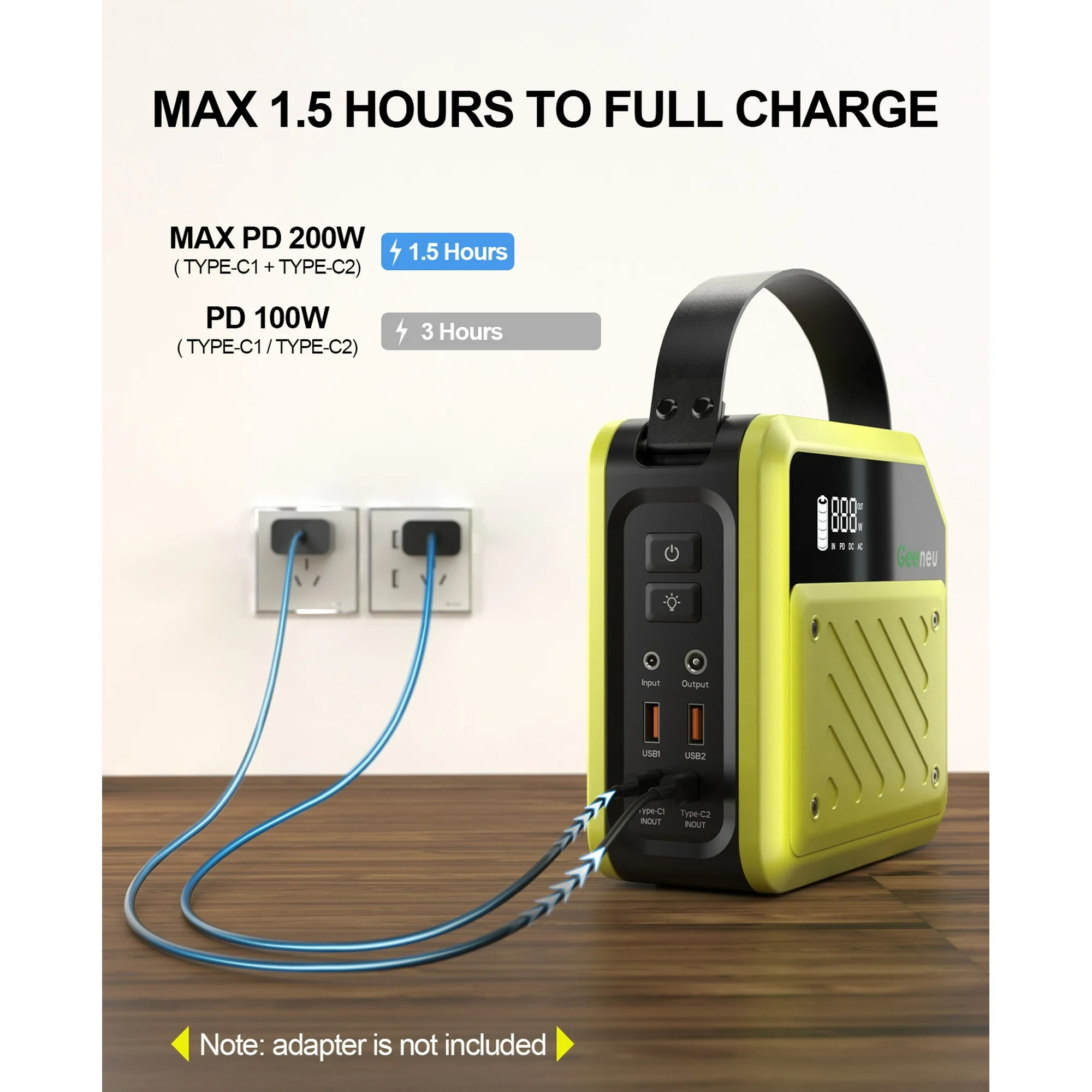 Geeneu 268W Portable Power Station