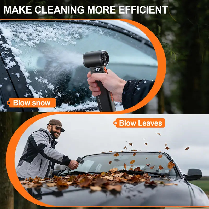 8000A Portable Car Jump Starter with Violent/Turbo Fan &amp; Vacuum Cleaner geeneu